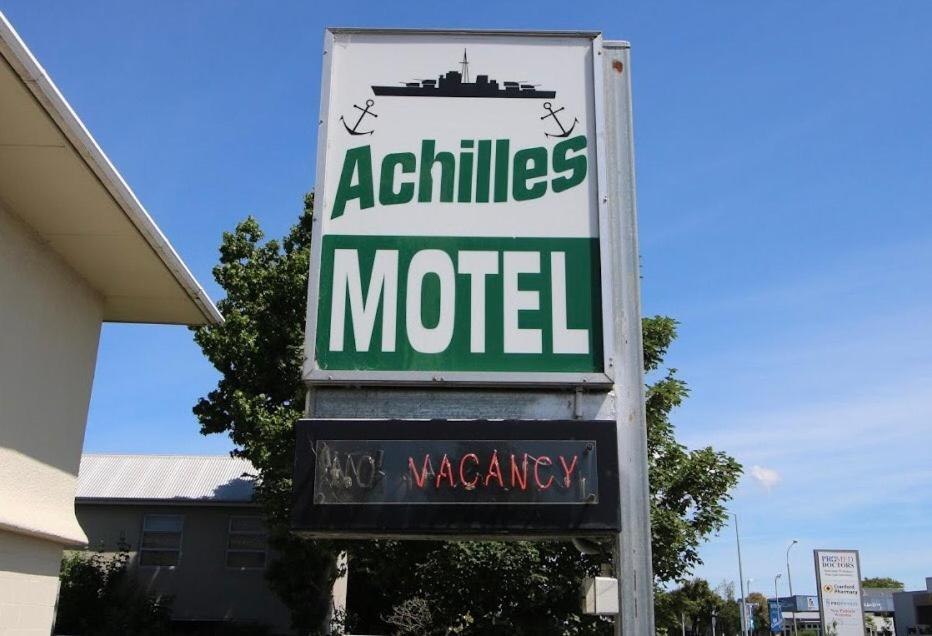 Achilles Motel Крайстчёрч Экстерьер фото